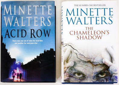 Minette Walters (2) SIGNED Books