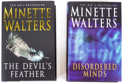 Minette Walters (2) Signed Books