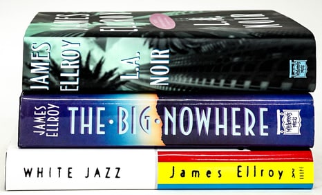 James Elroy (3) SIGNED Books