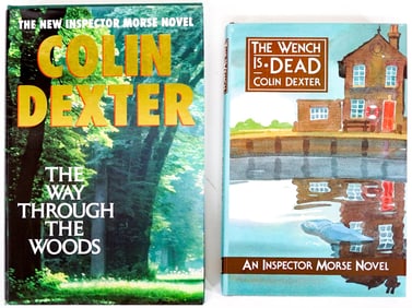 Colin Dexter (2) SIGNED 1st Editions