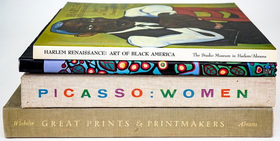 Art (4) Vintage Illustrated Books [Harry Abrams]