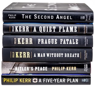 Philip Kerr (6) SIGNED 1ST Editions