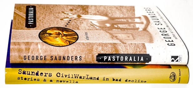 George Saunders (2) Books [One SIGNED]
