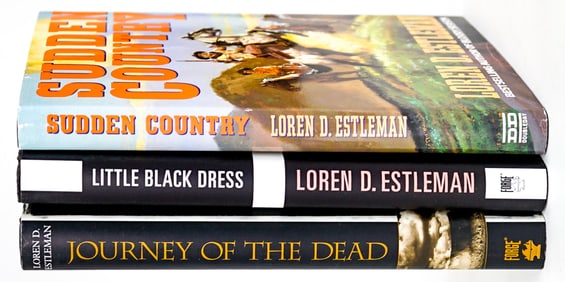 Loren D. Estleman (3) SIGNED 1st Edition Books