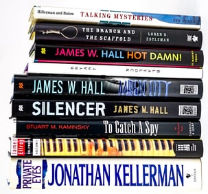First Editions (9) Books [Estleman; Kaminsky]