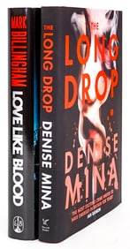 Two (2) Crime Novels SIGNED 1st UK Editions