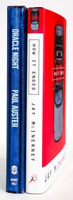 Two (2) Books [Paul Auster SIGNED; Jay McInerney]