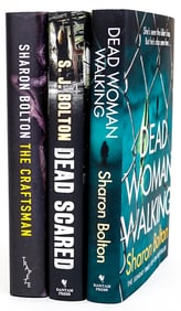 Sharon Bolton (3) SIGNED Books 1st UK