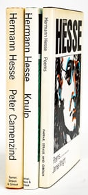 Hermann Hesse (3) 1st Editions