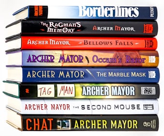 Archer Mayor (8) 1st Editions [5 SIGNED]