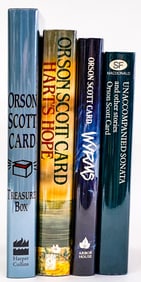 Orson Scott Card SIGNED First Editions (4)