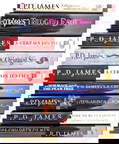 P.D. James First Editions (Several Signed)