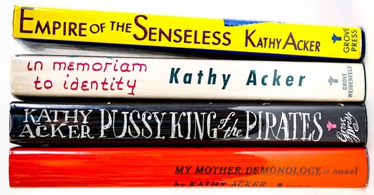 Kathy Acker First Editions (4)