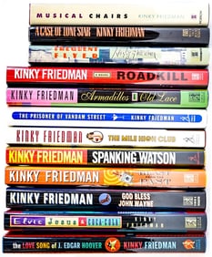 Kinky Friedman SIGNED First Editions