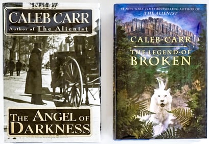 Caleb Carr Signed First Editions