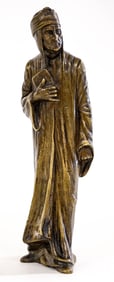 An Antique Bronze [Man with Book]