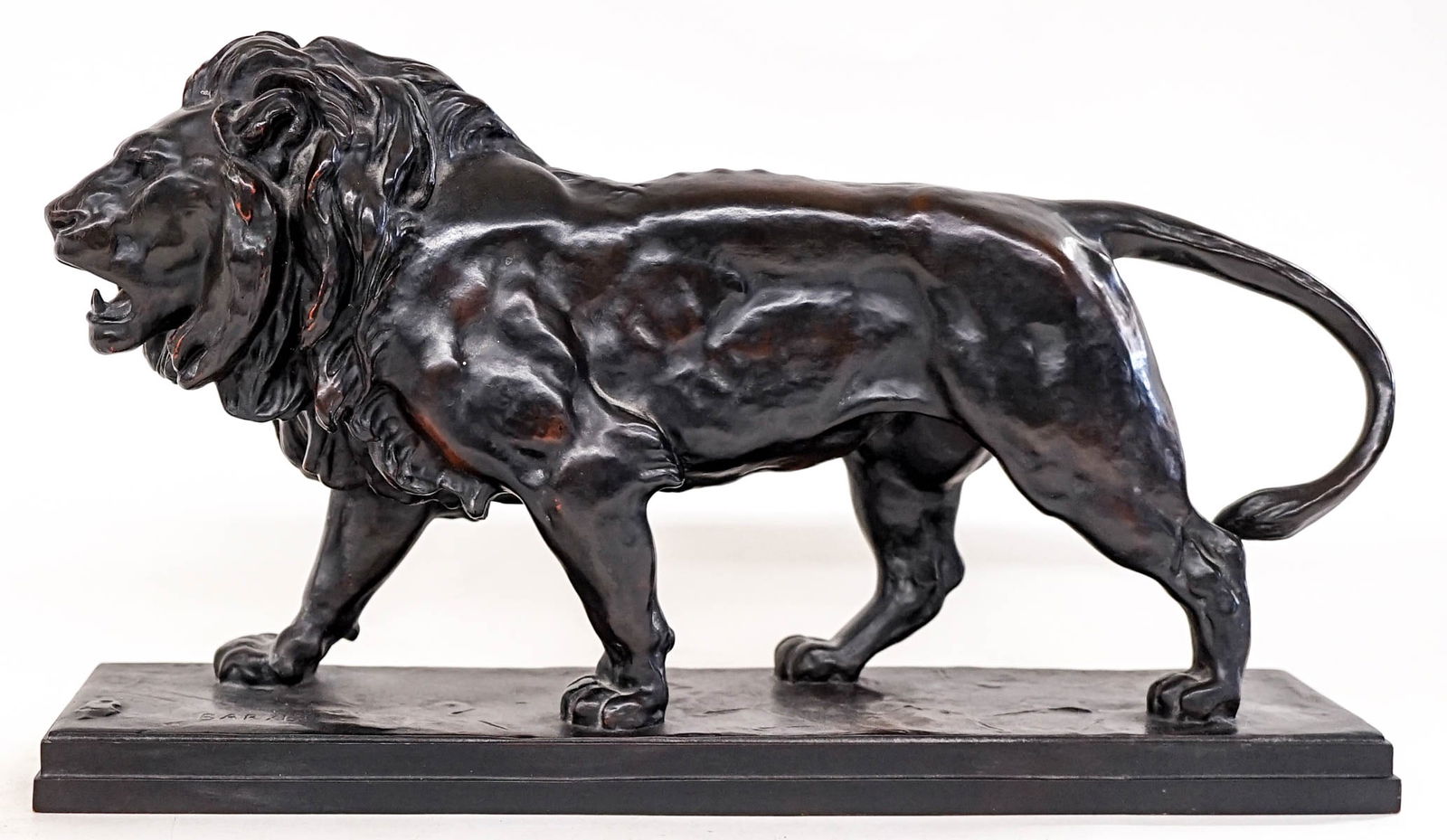 Antoine-Louis Barye Large Bronze Lion (1 of 10)