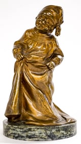 An Antique Signed Bronze