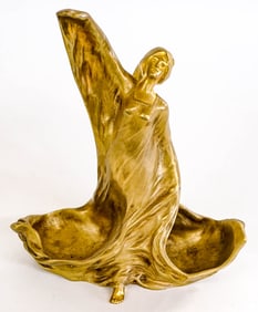 Charles Louchet Fine Bronze of Woman