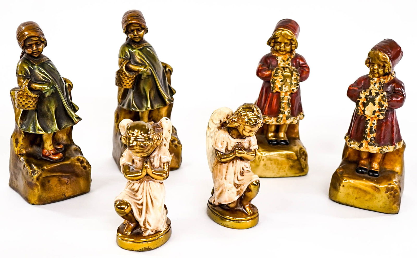 Armor Bronze Clad Bookends (3 Pairs) (1 of 5)