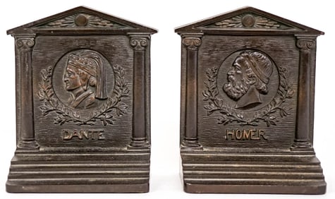 Whittier by Bradley & Hubbard Bookends