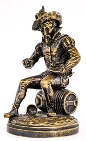 Heavy Bronze Figure by Brisson