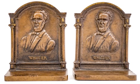 Whittier by Bradley & Hubbard Pair Bookends