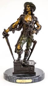 After Eutrope Bouret Large Pirate Sculpture