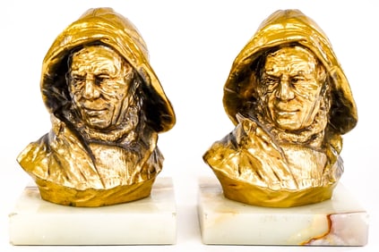 Jennings Brothers Old Salt Pair Bookends