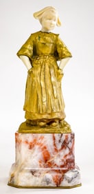 Louis Bartelemy (1890-1925) Signed Bronze