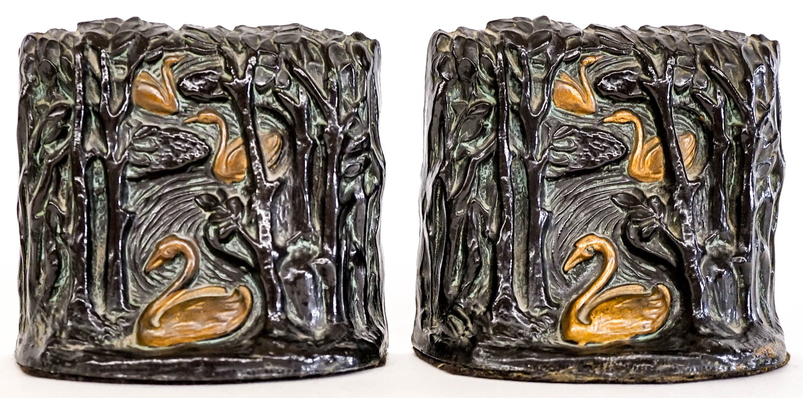 L.V. Aronson Pair of Antique Bookends (1 of 5)
