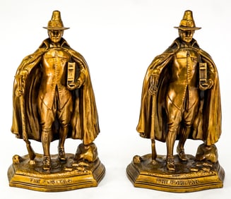 The Puritan 'Augustus St. Gaudens' Pair Bookends