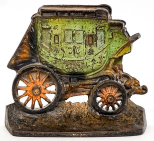 Coach Cast Iron Carriage Doorstop