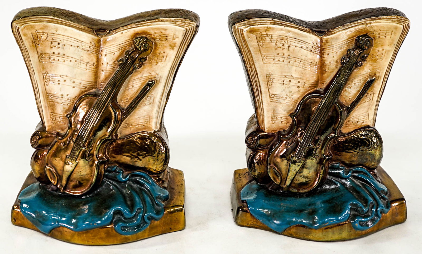 Marion Bronze Clad Bookends [Music Book/ Violin] (1 of 8)