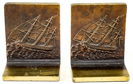 Bradley & Hubbard Pair Bookends [Alliance]