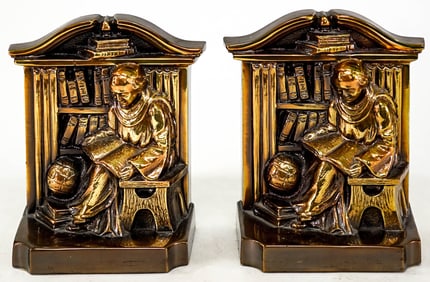 PM Pair Bookends 21B [Monk Library]