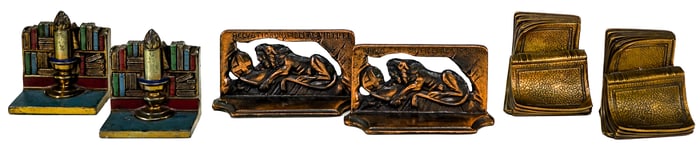Three (3) Pair Bookends