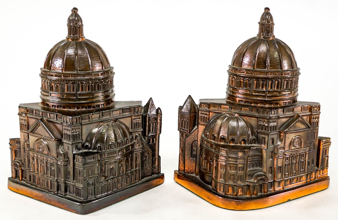 CHRISTIAN SCIENCE CHURCH Pair Bookends (1 of 8)