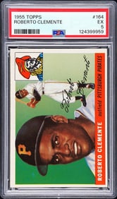 Roberto Clemente 1955 Topps #164 PSA 5