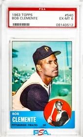 Roberto Clemente 1962 Topps #10 PSA 6