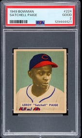 Satchell Paige 1949 Bowman #224 PSA 2