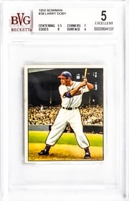 Larry Doby 1950 Bowman #39 BVG 5