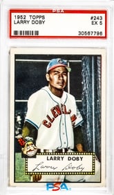 Larry Doby 1952 Topps #243 PSA 5