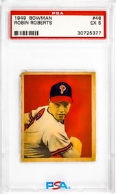 Robin Roberts 1949 Bowman #46 PSA 5