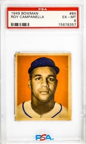 Roy Campanella 1949 Bowman #84 PSA 6