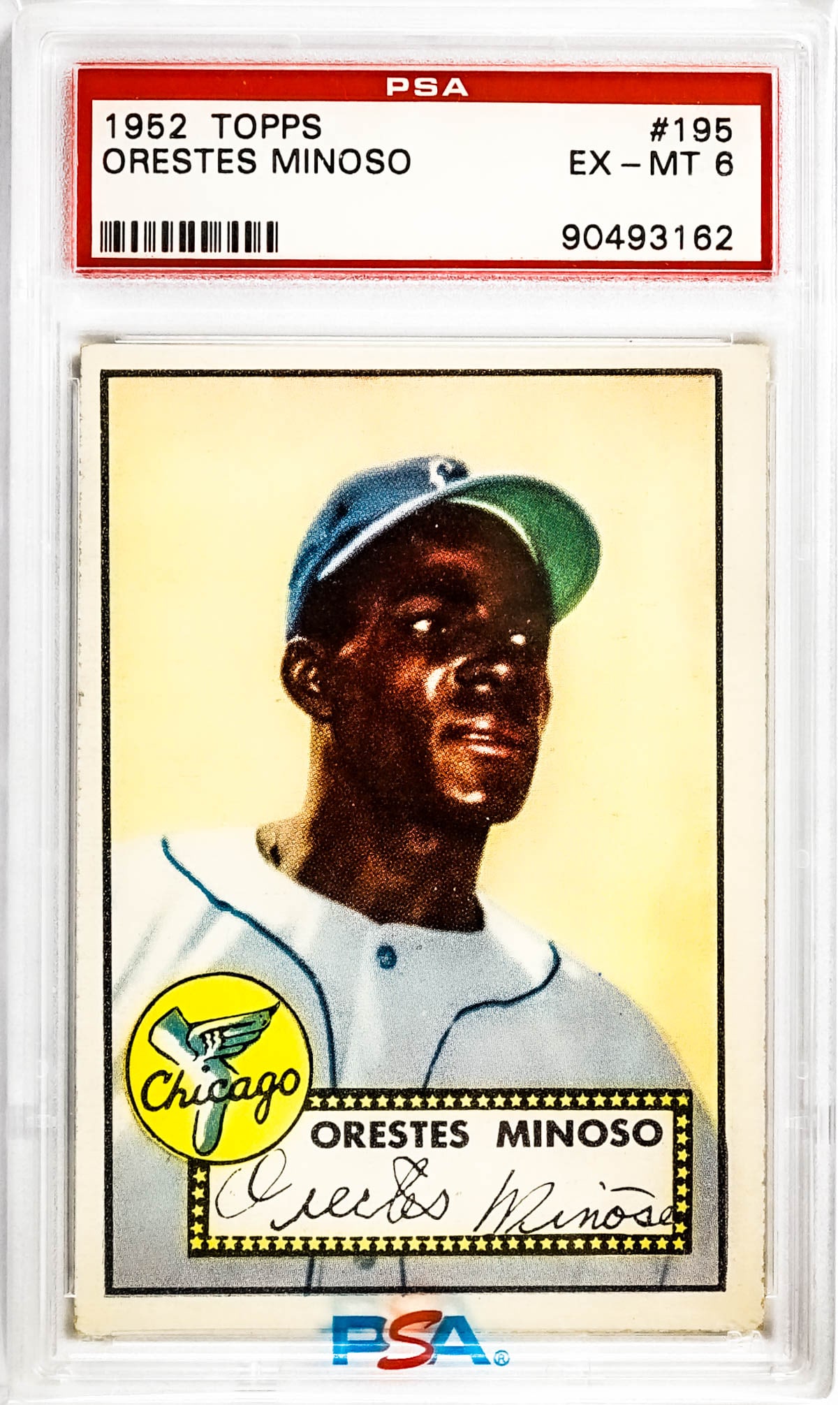 Orestes Minoso 1952 Topps #195 PSA 6 (1 of 2)