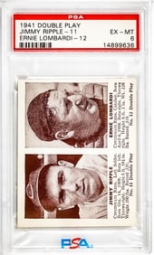 1941 Double Play Ripple-Lombardi 11,12 PSA 6