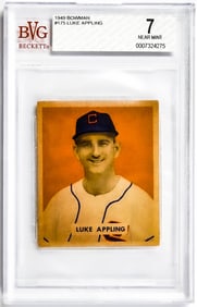 Luke Appling 1949 Bowman #175 BVG 7