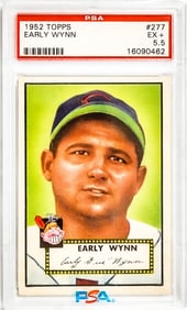 Early Wynn 1952 Topps #277 PSA 5.5
