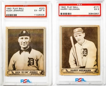 Harry Heilmann & Hugh Jennings 1940 Play Ball